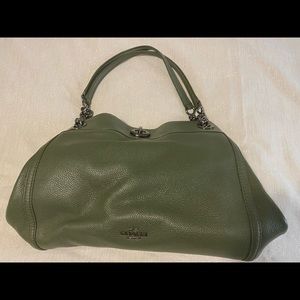 Coach Edie Turnlock Shoulder Bag